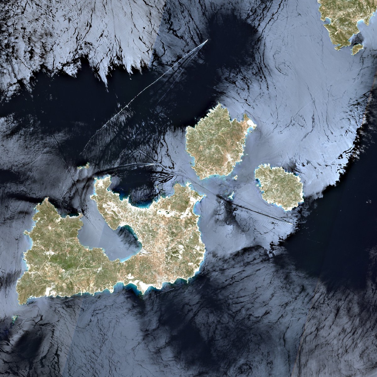 satellite image of a place I've been